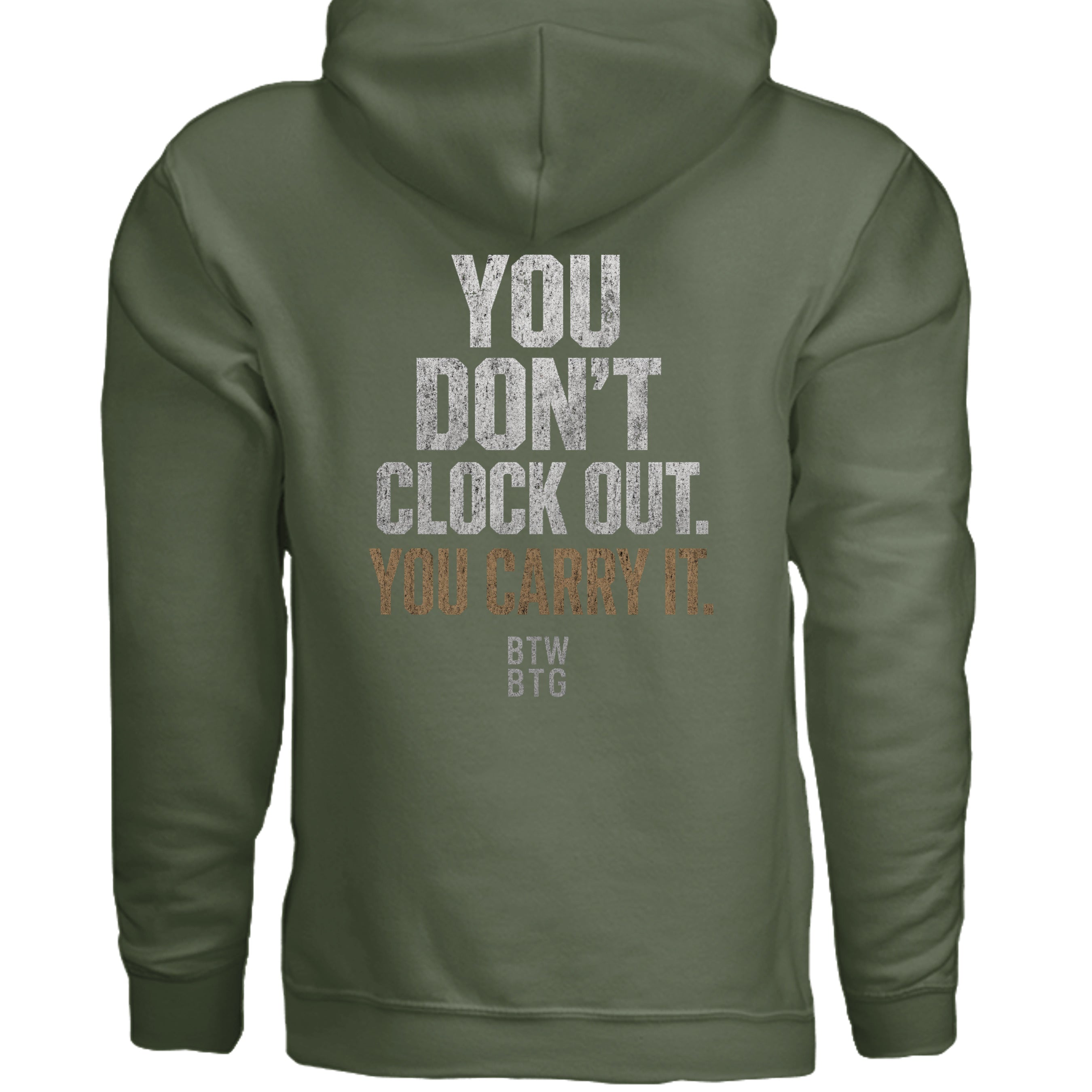 MILITARY GREEN - G185 - BACK