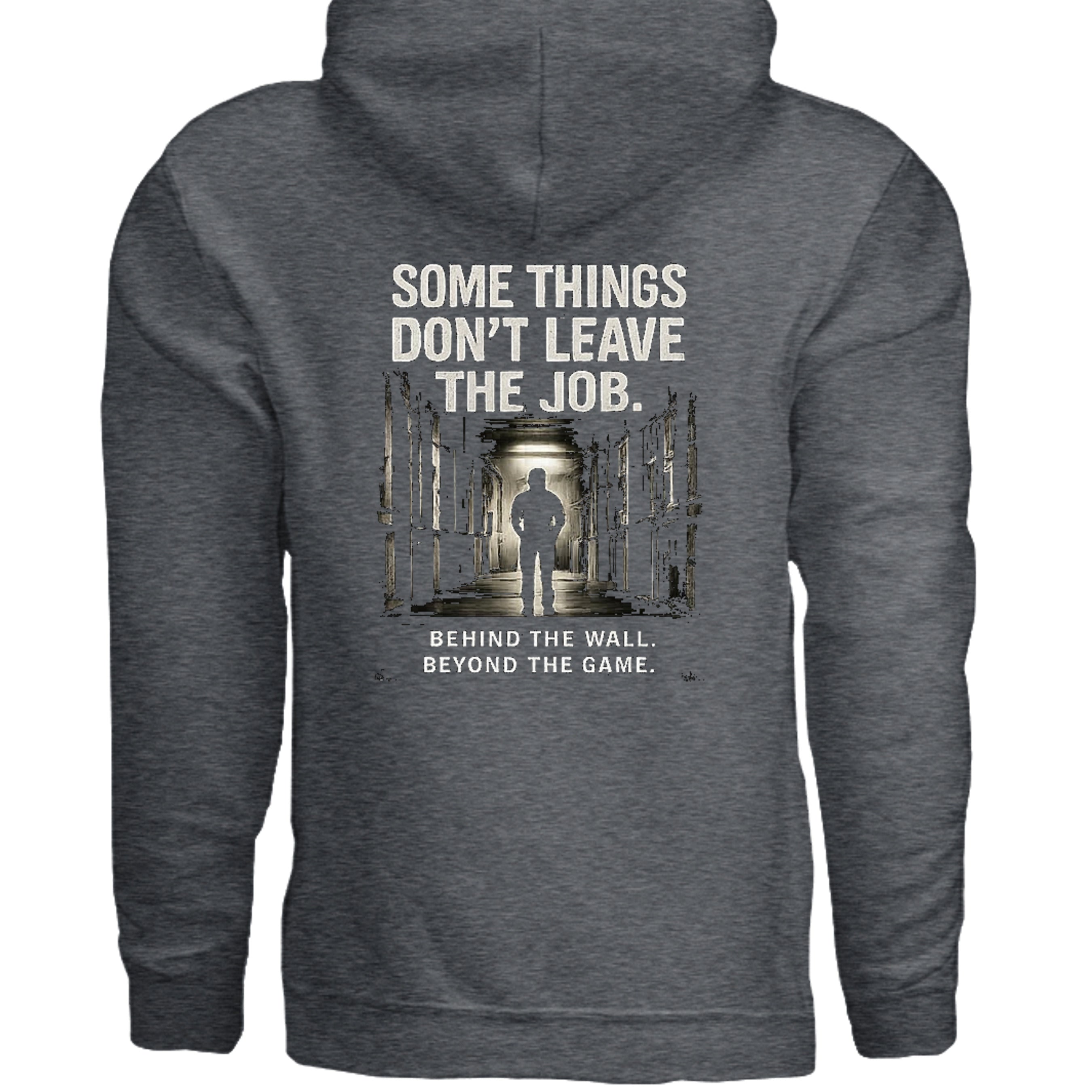 DARK HEATHER - G185 - BACK