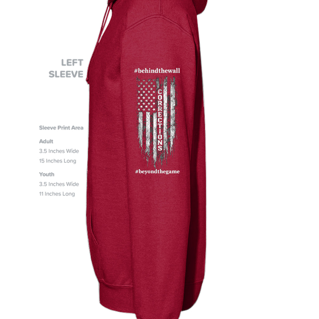 CARDINAL RED - G185 - SLEEVE_LEFT
