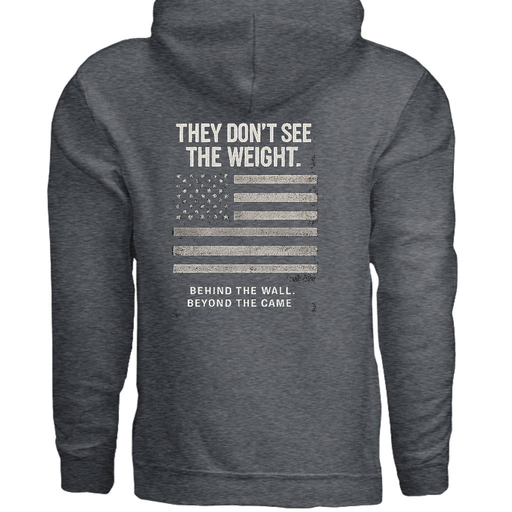 DARK HEATHER - G185 - BACK