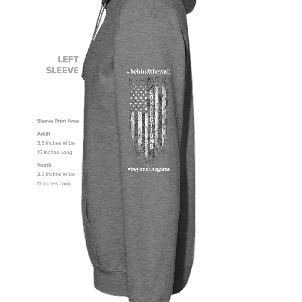 GRAPHITE HEATHER - G185 - SLEEVE_LEFT