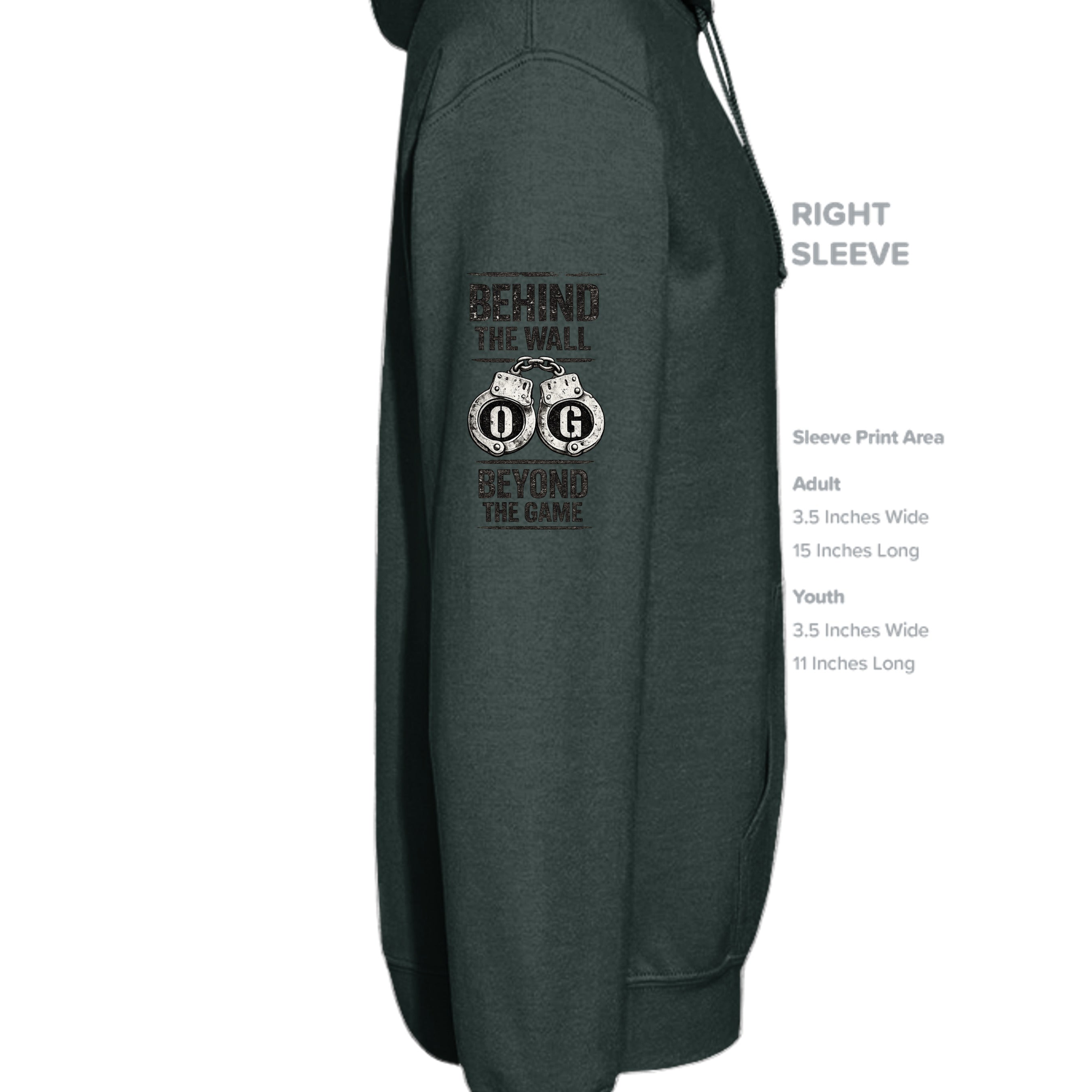 FOREST GREEN - G185 - SLEEVE_RIGHT