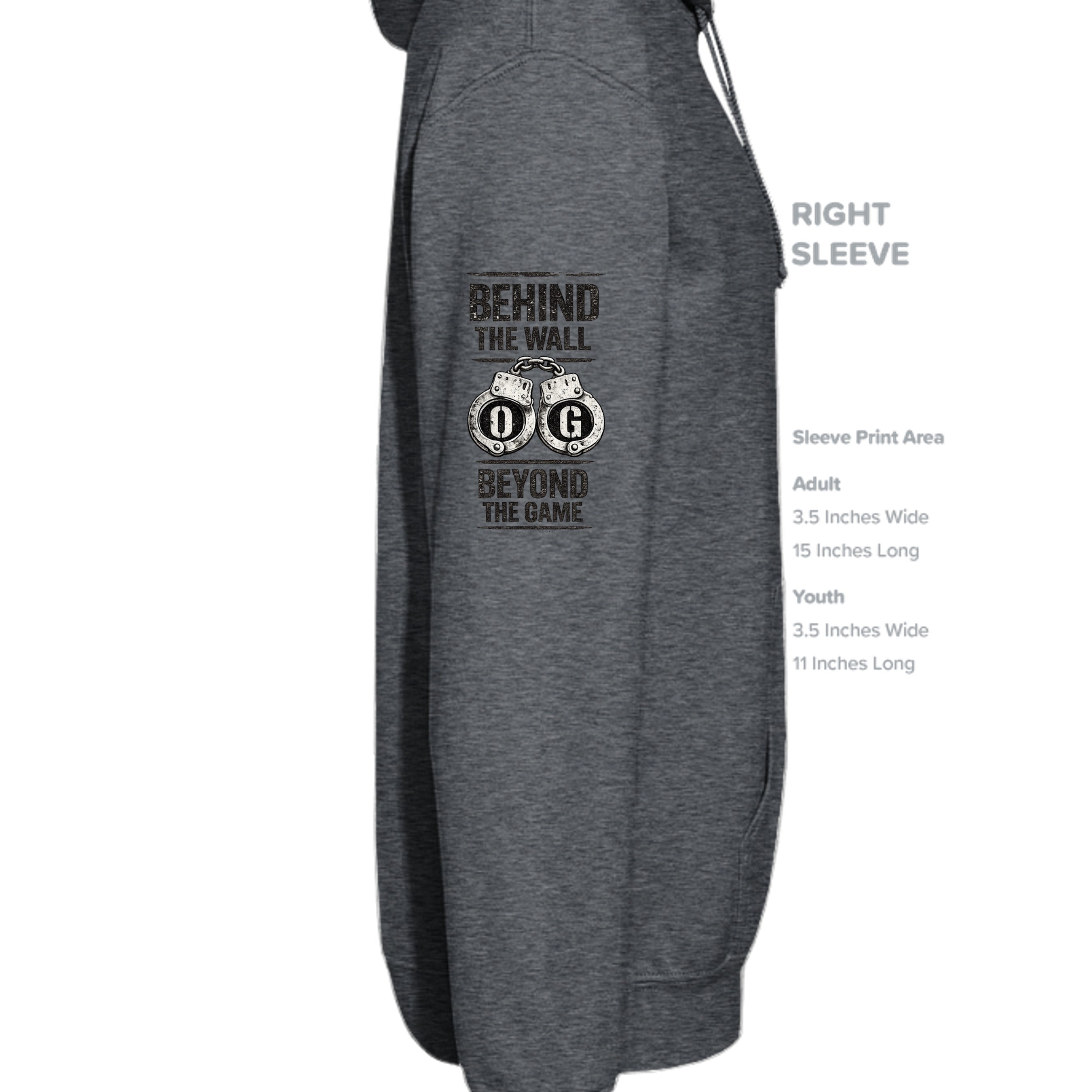 DARK HEATHER - G185 - SLEEVE_RIGHT