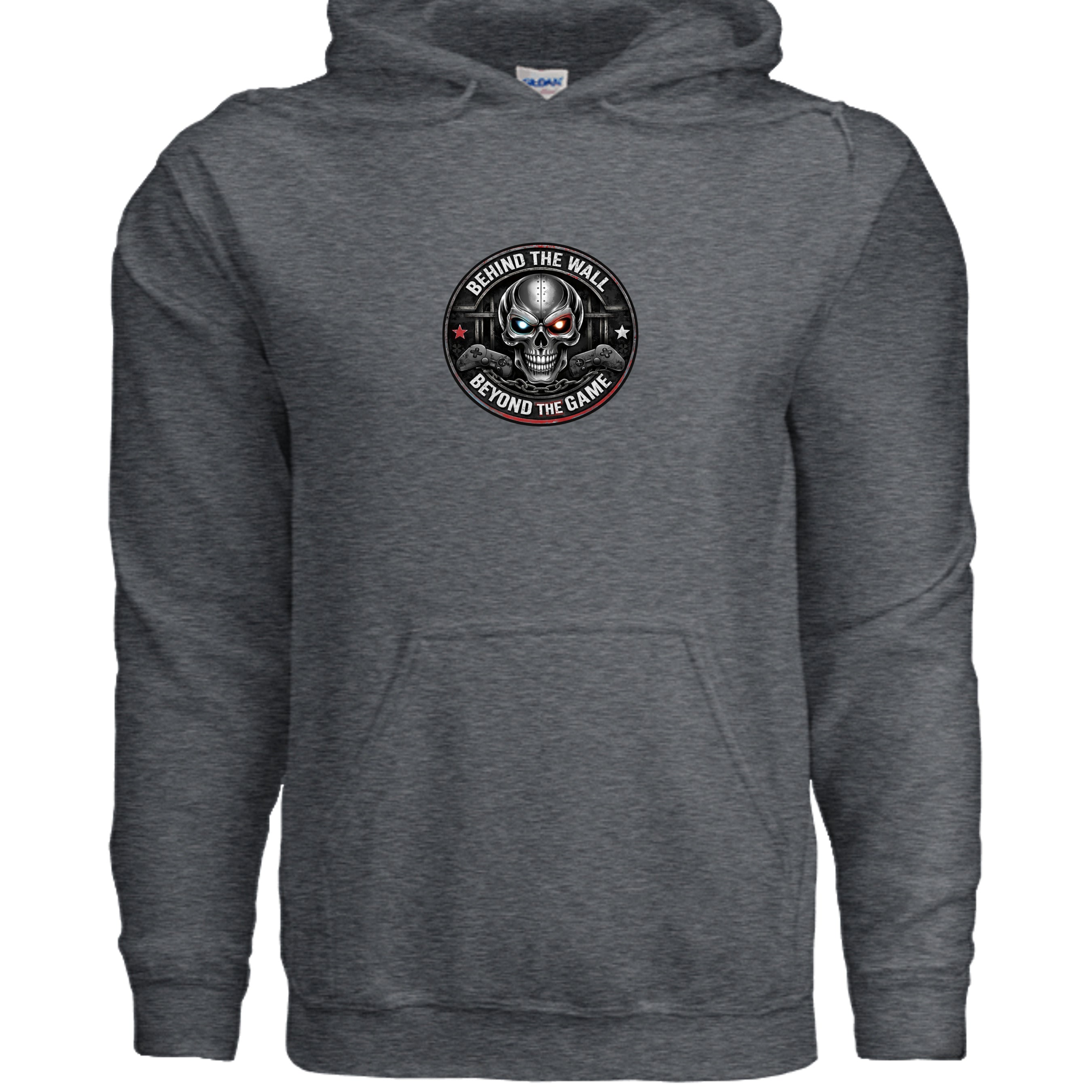 DARK HEATHER - G185 - FRONT