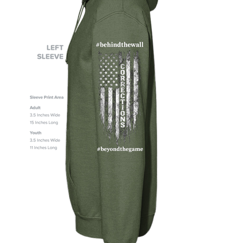 MILITARY GREEN - G185 - SLEEVE_LEFT