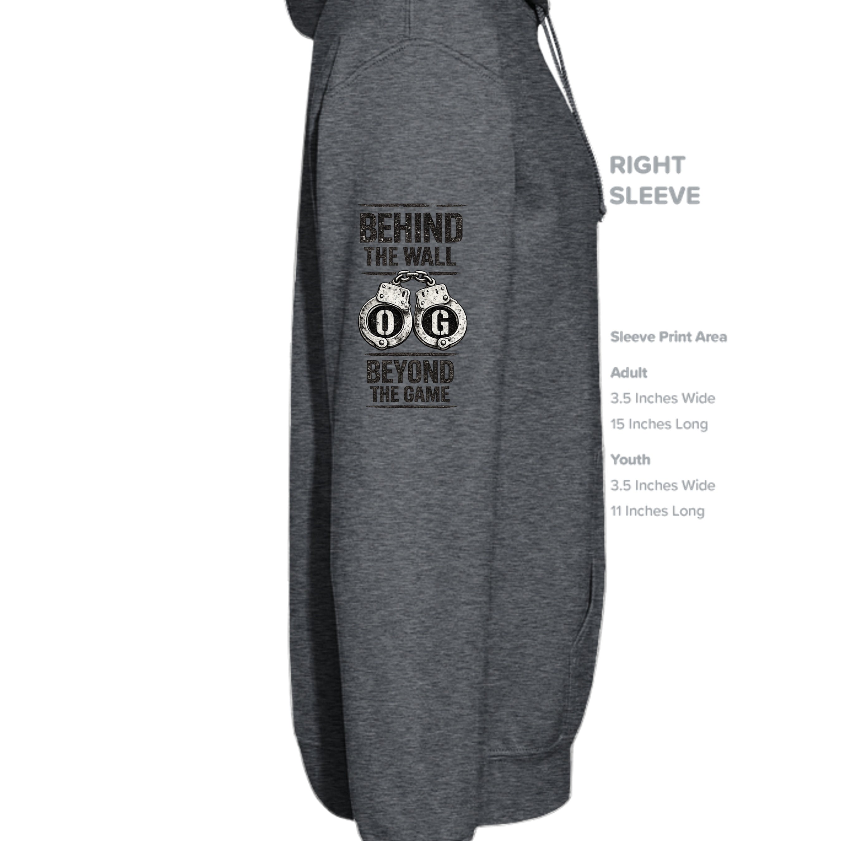 DARK HEATHER - G185 - SLEEVE_RIGHT