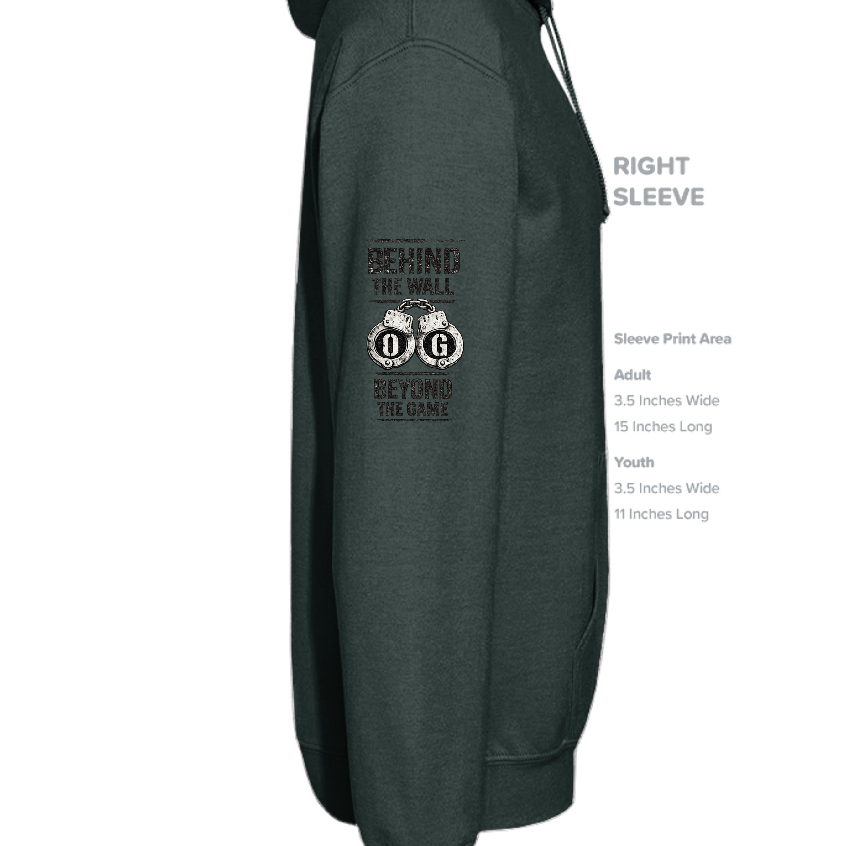FOREST GREEN - G185 - SLEEVE_RIGHT