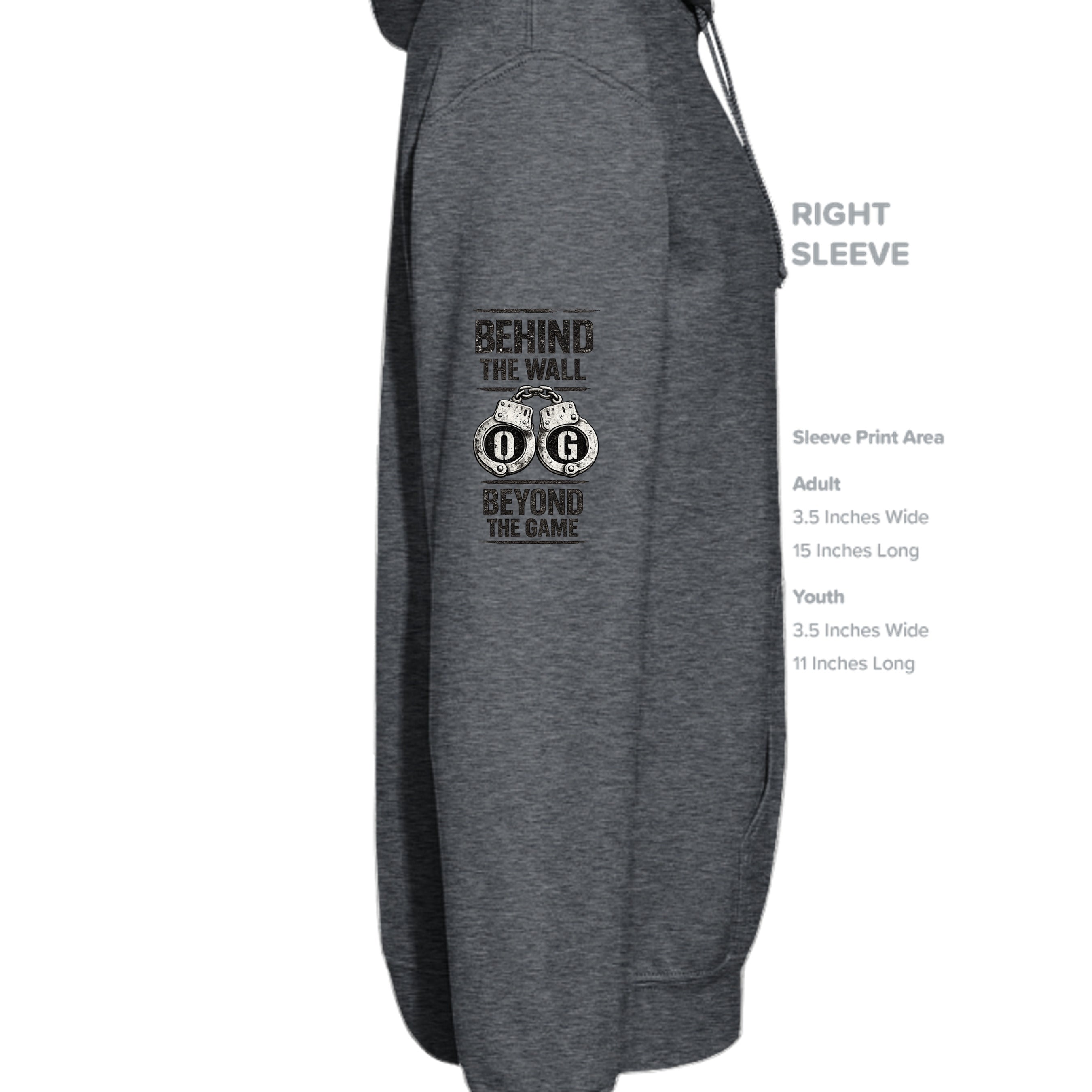 DARK HEATHER - G185 - SLEEVE_RIGHT
