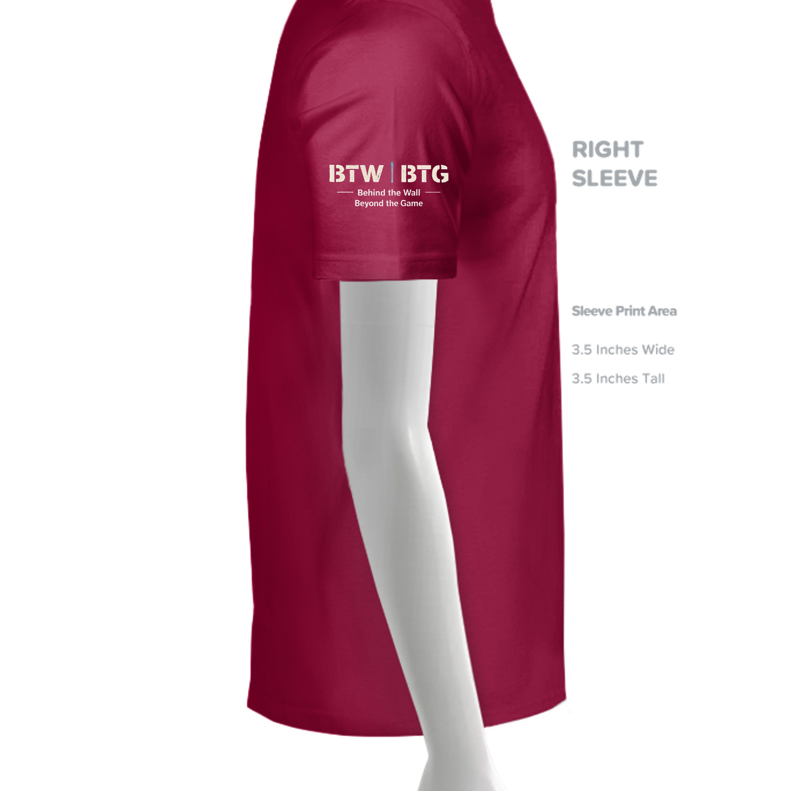 CARDINAL RED - G200 - SLEEVE_RIGHT