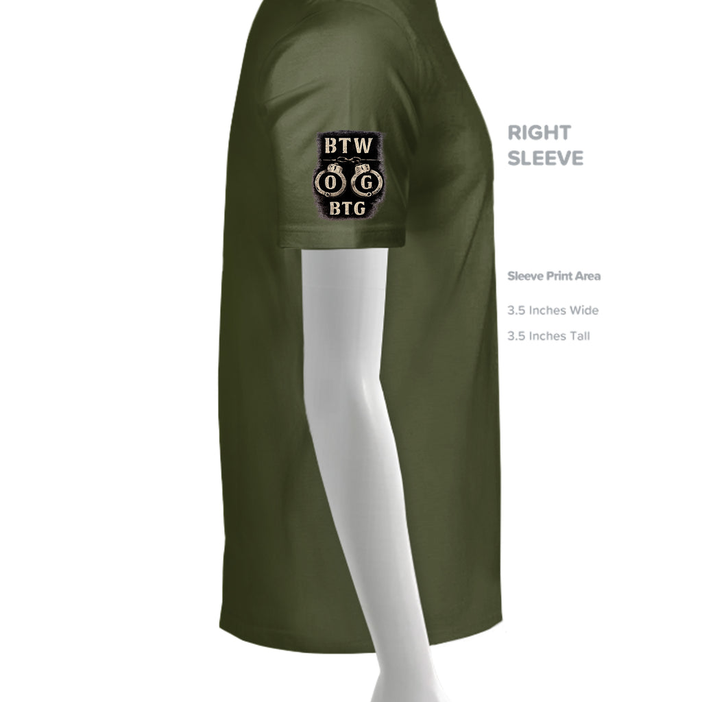 MILITARY GREEN - G500 - SLEEVE_RIGHT